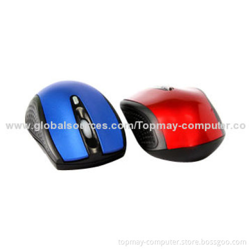 Wireless Mice with 800dpi Resolution, Optical Technology and Radio Frequency